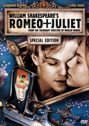 Romeo + Juliet - DVD movie cover (thumbnail)