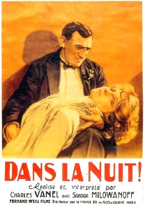 Dans la nuit - French Movie Poster (thumbnail)