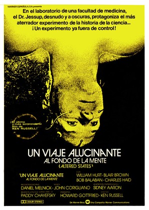 Altered States - Spanish Movie Poster (thumbnail)