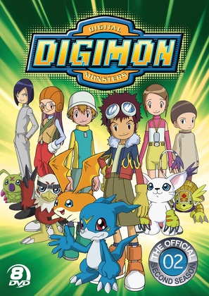 &quot;Digimon: Digital Monsters&quot; - DVD movie cover (thumbnail)