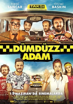 D&uuml;md&uuml;zz Adam - Turkish Movie Poster (thumbnail)