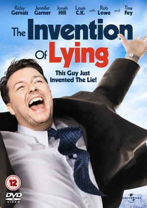 The Invention of Lying - British DVD movie cover (thumbnail)
