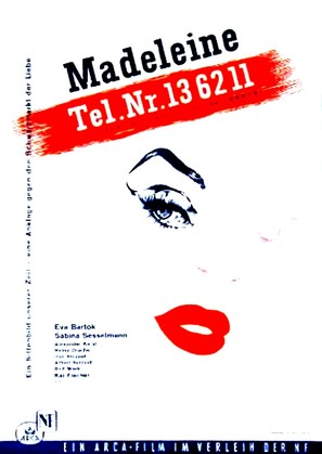 Madeleine Tel. 13 62 11 - German Movie Poster (thumbnail)