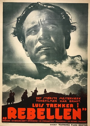 Der Rebell - Danish Movie Poster (thumbnail)