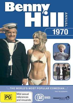 &quot;The Benny Hill Show&quot; - Australian DVD movie cover (thumbnail)