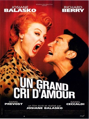 Un grand cri d&#039;amour - French Movie Poster (thumbnail)
