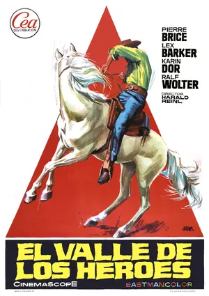 Winnetou und Shatterhand im Tal der Toten Poster
