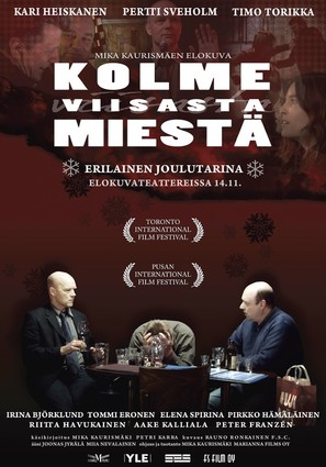 Kolme viisasta miest&auml; - Finnish Movie Poster (thumbnail)