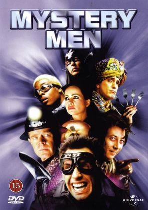 Mystery Men - Danish DVD movie cover (thumbnail)