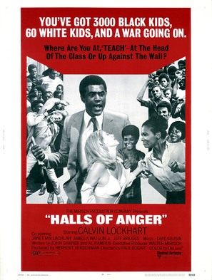 Halls of Anger - Theatrical movie poster (thumbnail)