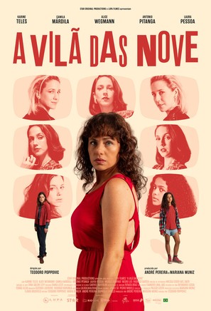 A Vil&atilde; das Nove - Brazilian Movie Poster (thumbnail)