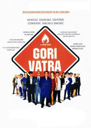 Gori vatra - Bosnian Movie Poster (thumbnail)