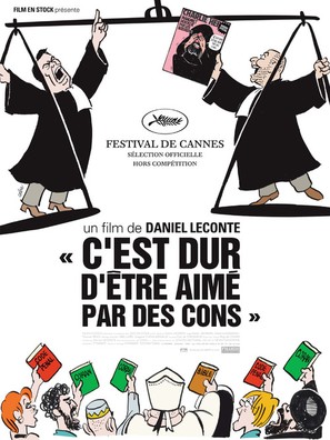 C&#039;est dur d&#039;&ecirc;tre aim&eacute; par des cons - French Movie Poster (thumbnail)
