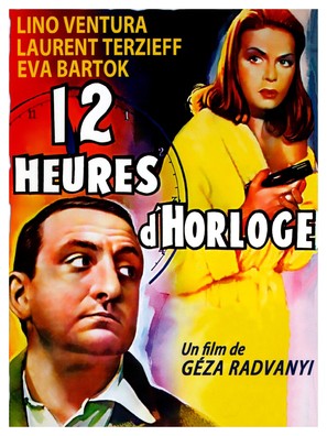 Douze heures d&#039;horloge - French Movie Poster (thumbnail)
