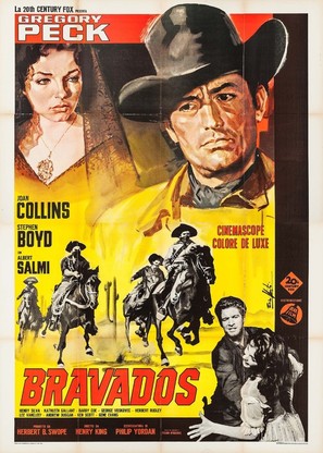 The Bravados - Italian Movie Poster (thumbnail)