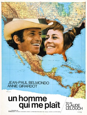 Un homme qui me pla&icirc;t - French Movie Poster (thumbnail)
