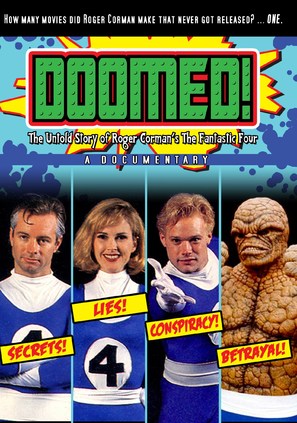 Doomed: The Untold Story of Roger Corman&#039;s the Fantastic Four - DVD movie cover (thumbnail)