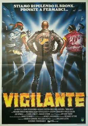 Vigilante - Italian Movie Poster (thumbnail)