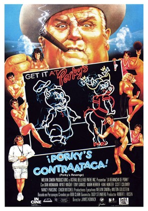 Porky&#039;s Revenge - Spanish Movie Poster (thumbnail)