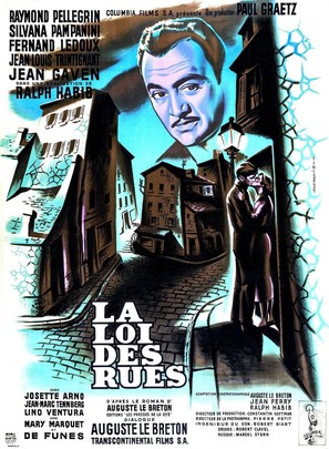 La loi des rues - French Movie Poster (thumbnail)