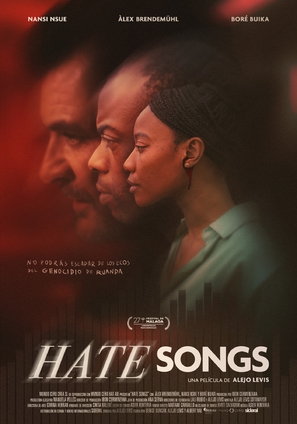 Hate songs - Spanish Movie Poster (thumbnail)