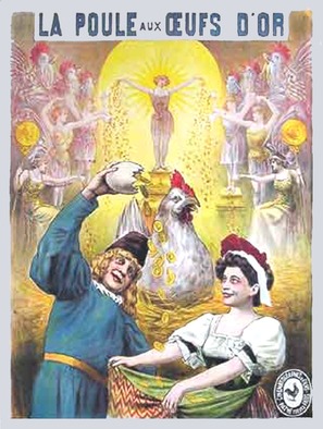 La poule aux oeufs d&#039;or - French Movie Poster (thumbnail)