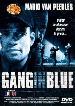 Gang in Blue - French DVD movie cover (thumbnail)