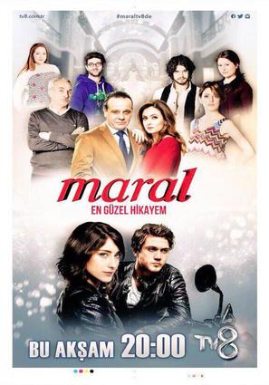 &quot;Maral: En g&uuml;zel Hikayem&quot; - Turkish Movie Poster (thumbnail)