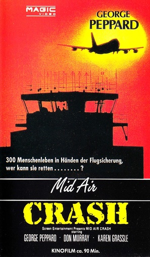 Crisis in Mid-air - German VHS movie cover (thumbnail)