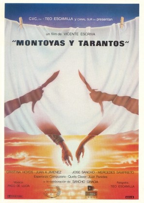 Montoyas y Tarantos - Spanish Movie Poster (thumbnail)