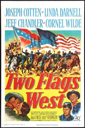 Two Flags West - Movie Poster (thumbnail)