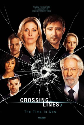 &quot;Crossing Lines&quot; - German Movie Poster (thumbnail)