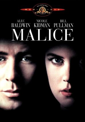 Malice - DVD movie cover (thumbnail)