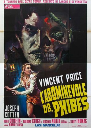 The Abominable Dr. Phibes - Italian Theatrical movie poster (thumbnail)