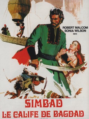Simbad e il califfo di Bagdad - French Movie Poster (thumbnail)