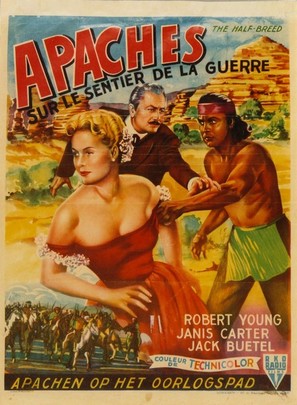The Half-Breed - Belgian Movie Poster (thumbnail)