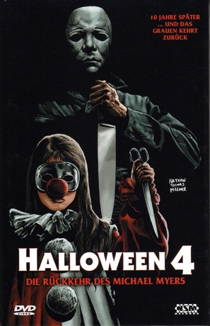 Halloween 4: The Return of Michael Myers - Austrian DVD movie cover (thumbnail)