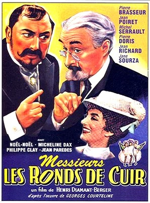 Messieurs les ronds de cuir - French Movie Poster (thumbnail)