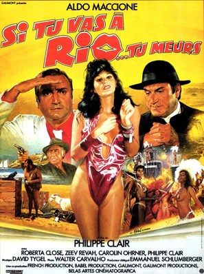 Si tu vas &agrave; Rio... tu meurs - French Movie Poster (thumbnail)