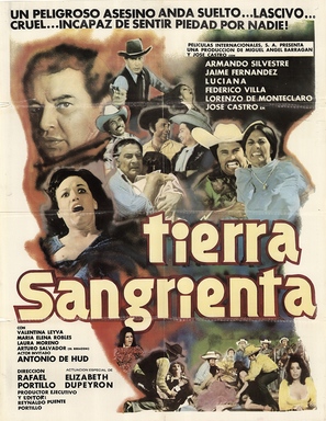 Tierra sangrienta - Mexican Movie Poster (thumbnail)