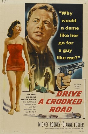 Drive a Crooked Road - Movie Poster (thumbnail)