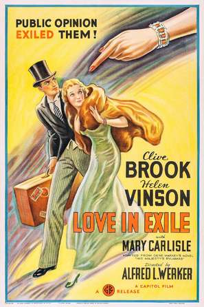 Love in Exile - British Movie Poster (thumbnail)