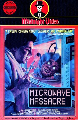 Microwave Massacre - VHS movie cover (thumbnail)