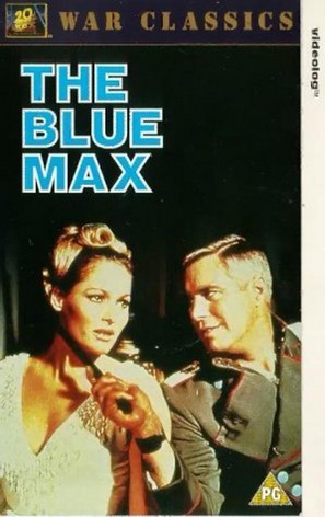 The Blue Max - British VHS movie cover (thumbnail)