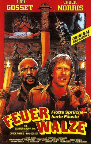Firewalker - German Movie Poster (thumbnail)
