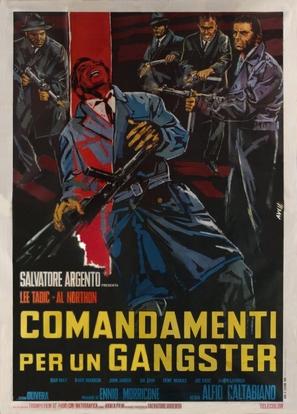 Comandamenti per un gangster - Italian Movie Poster (thumbnail)