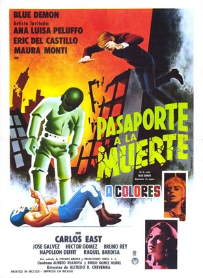 Pasaporte a la muerte - Mexican Movie Poster (thumbnail)