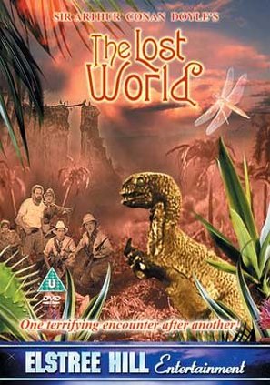 The Lost World - British DVD movie cover (thumbnail)