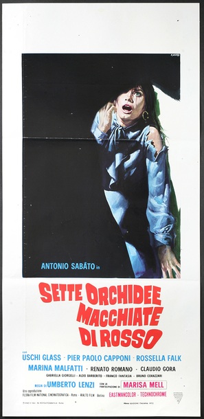 Sette orchidee macchiate di rosso - Italian Movie Poster (thumbnail)
