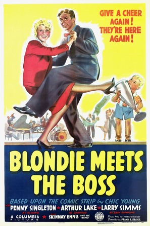 Blondie Meets the Boss - Movie Poster (thumbnail)